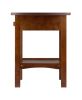 Claire Accent Table Anitque Walnut Finish - 94918