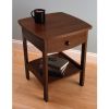 Claire Accent Table Anitque Walnut Finish - 94918